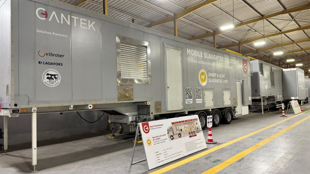 CANTEK Sells Fully Mobile Sheep and Goat Slaughter Unit to Client in Dubai